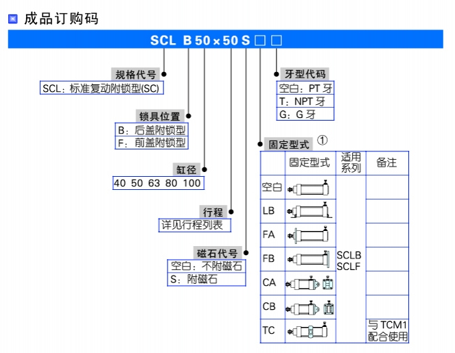 SCL系列标准气缸